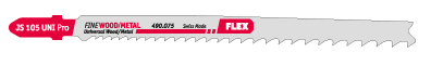 Пилка для демонтажа FLEX JS 105 UNI Pro VE3 490075