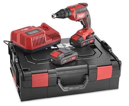 Шуруповерт по гипсокартону FLEX DW 45 18.0-EC/2.5 Set 467146