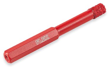 Алмазное сверло FLEX DD-DRY D8x30 HEX для сухого сверления 386294