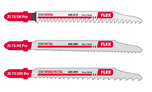 Пилки набор FLEX JS 75 Pro Set VE 3 490008