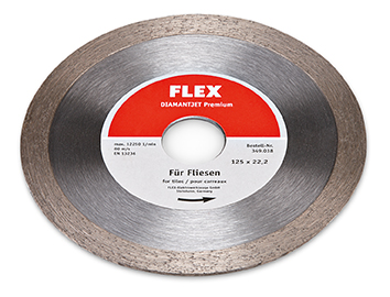 Алмазный диск FLEX Diamantjet Premium Fliese D-TCS P Ø125 мм 349038