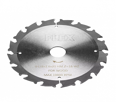 Алмазный диск FLEX D128x1,6x20 HM  T=16 WZ 517682