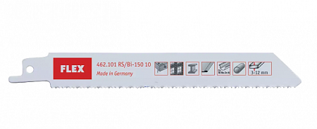 Полотно по металлу FLEX RS/BI-150 10 VE5 462101
