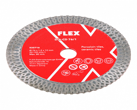 Отрезной диск FLEX DIA-CD 76/1 533716