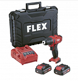 Аккумуляторный шуруповерт FLEX DD 2G10.8-LDBC/2.5Set 516171