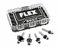 Набор кромочных фрез Flex CER BIT SET1 532011