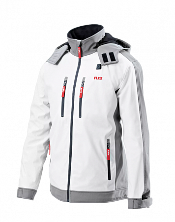 Куртка с подогревом FLEX TJ White 10.8/18.0 XL Men 511943