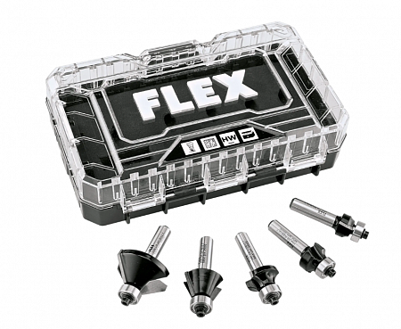 Набор кромочных фрез Flex CER BIT SET1 532011