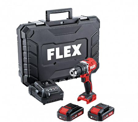 Аккумуляторный шуруповерт FLEX PD 2G 18.0-EC LD/2.5 519057