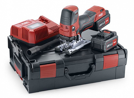 Аккумуляторный лобзик FLEX JS 18.0-EC/5.0 Set 489778