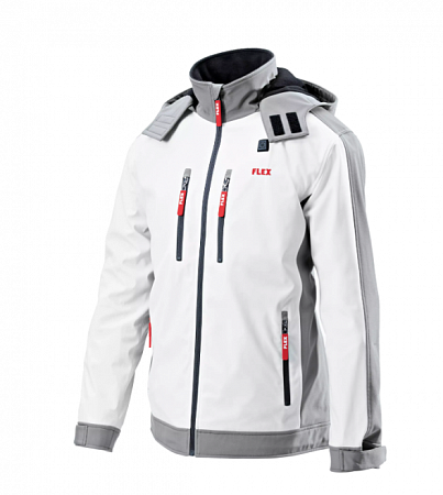 Куртка с подогревом FLEX TJ White 10.8/18.0 L Lady 512001